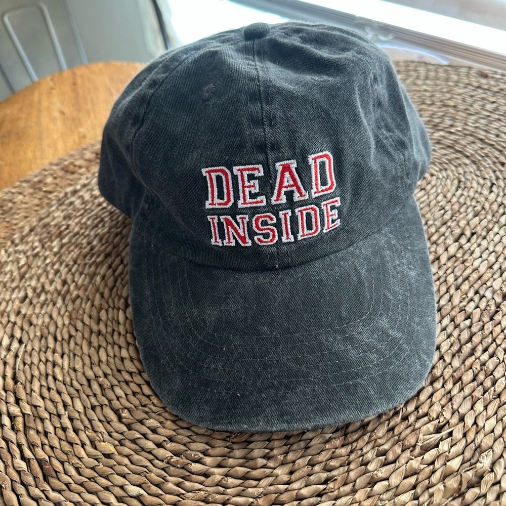 Dead Inside Black Cap